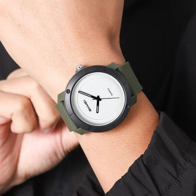 SKMEI 2557 Simple Unisex Couple Watch 50m Life Waterproof Quartz Watch