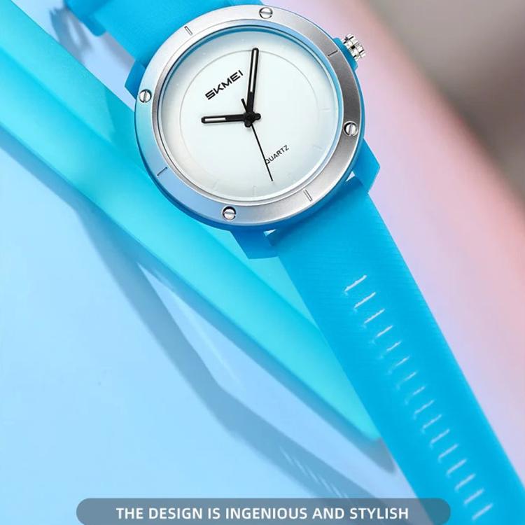 SKMEI 2557 Simple Unisex Couple Watch 50m Life Waterproof Quartz Watch