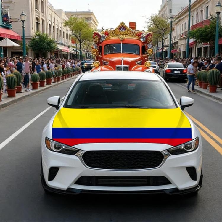 USA-Canada-Mexico World Cup Cheering Flag Dustproof Car Cover, Poland, Scotland, Denmark, Ecuador, Senegal, Cape Verde, Colombia, Costa Rica, Haiti, Netherlands, Croatia, Cura?ao, Peru, Morocco, South Africa, Norway, Sweden, Serbia, Algeria, Tunisia