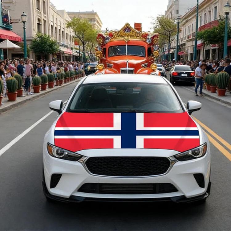 USA-Canada-Mexico World Cup Cheering Flag Dustproof Car Cover, Poland, Scotland, Denmark, Ecuador, Senegal, Cape Verde, Colombia, Costa Rica, Haiti, Netherlands, Croatia, Cura?ao, Peru, Morocco, South Africa, Norway, Sweden, Serbia, Algeria, Tunisia