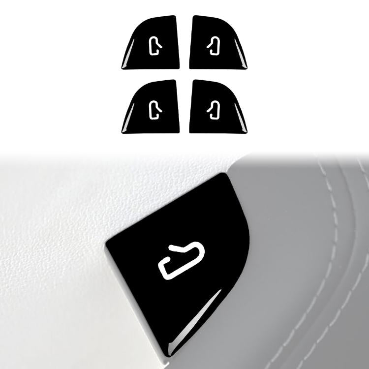 For Tesla Model 3 Highland 4pcs /Set Door Switch Stickers, For Tesla Model 3 Highland
