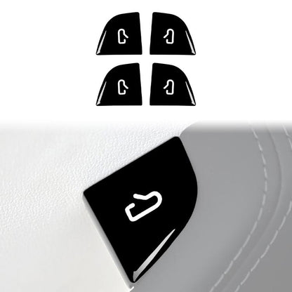 For Tesla Model 3 Highland 4pcs /Set Door Switch Stickers, For Tesla Model 3 Highland