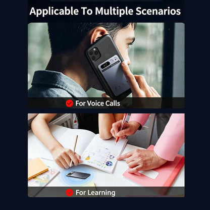 FW920E Portable Magnetic AI Smart Voice Recorder, Translation & Transcription Card?Shaped Audio Recorder, 64GB