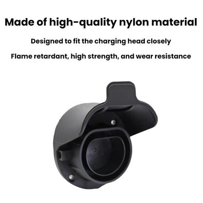 7-Pin EU Standard AC Slow Charging Socket, Wall-Mounted EV Charger Cable Holder, For 7-Pin EU Standard AC Slow Charging