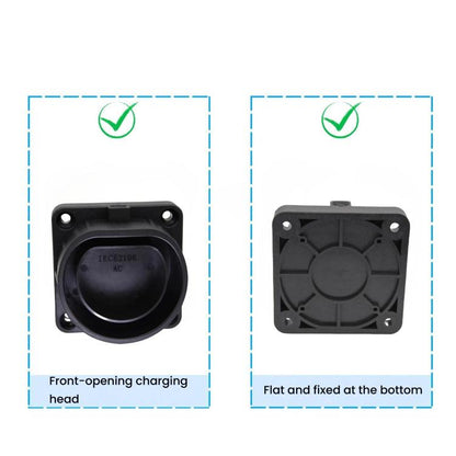 Type 2 EU Standard EV Charging Head Holder, Charging Pile Connector Bracket, For Type 2 EU Standard
