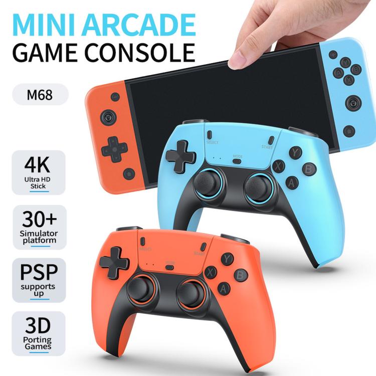SJGAM M68 4K HD TV Game Console 3 In 1 Large 3D Arcade Machine, 64GB, 128GB, 256GB