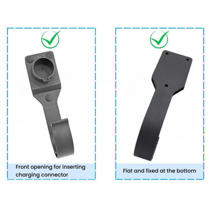 For J1772 US Standard Charging Head Holder, EV Charging Cable Bracket, For J1772 US Standard With Hook