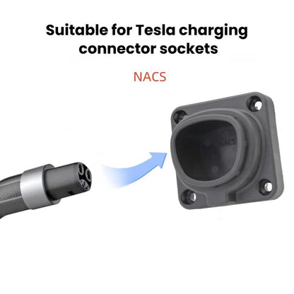 For Tesla NACS EV Charger Wall-Mounted Charging Connector Dock, For Tesla NACS Wall-Mounted