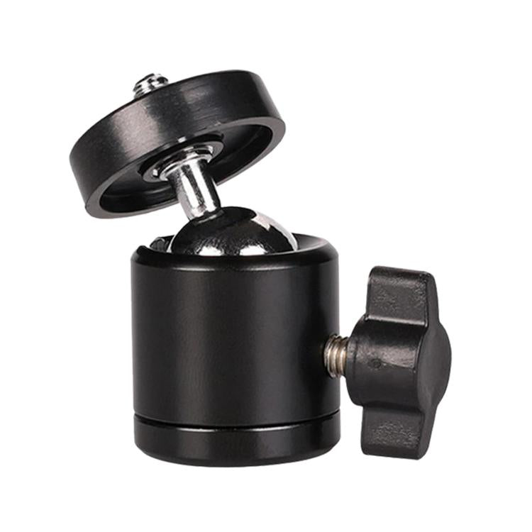Phone Live Stand & Tripod Rotating Clamp, Multifunctional 360-Degree Overhead Shooting Holder, 1/4 Tripod Head + Clamp, Tripod Head