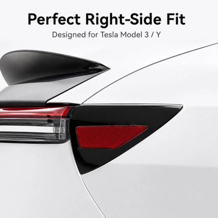 For 2017-2023 Tesla Model 3 / Y Charging Port Cover Taillight Trim Panel 1518783-00-A, 1518783-00-A