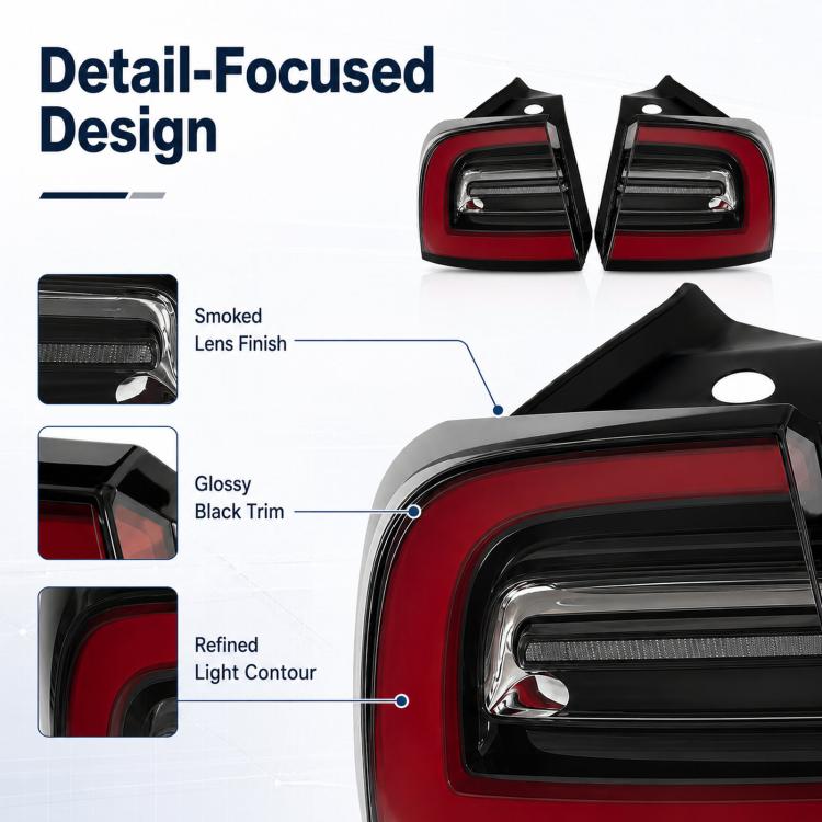For 2021-2023 Tesla Model 3 / Y External Taillights 1502086-00-D / 1502087-00, Left, Right