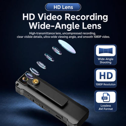 180-Degree Rotatable Lens Magnetic Body Camera 1080P Action Cam with OLED Display, Without WiFi, WiFi Version