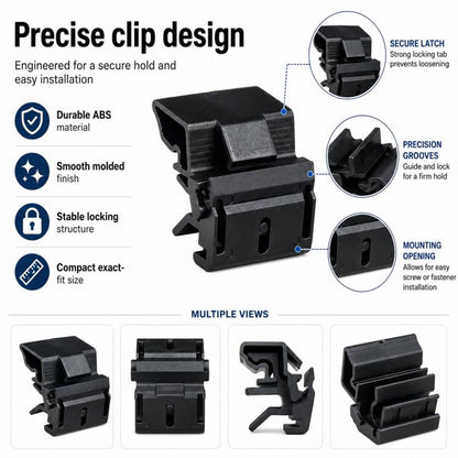 For Tesla Model 3 / Y 5pcs /Set Storage Box Mounting Clip 1472872-00-B, 1472872-00-B 5pcs