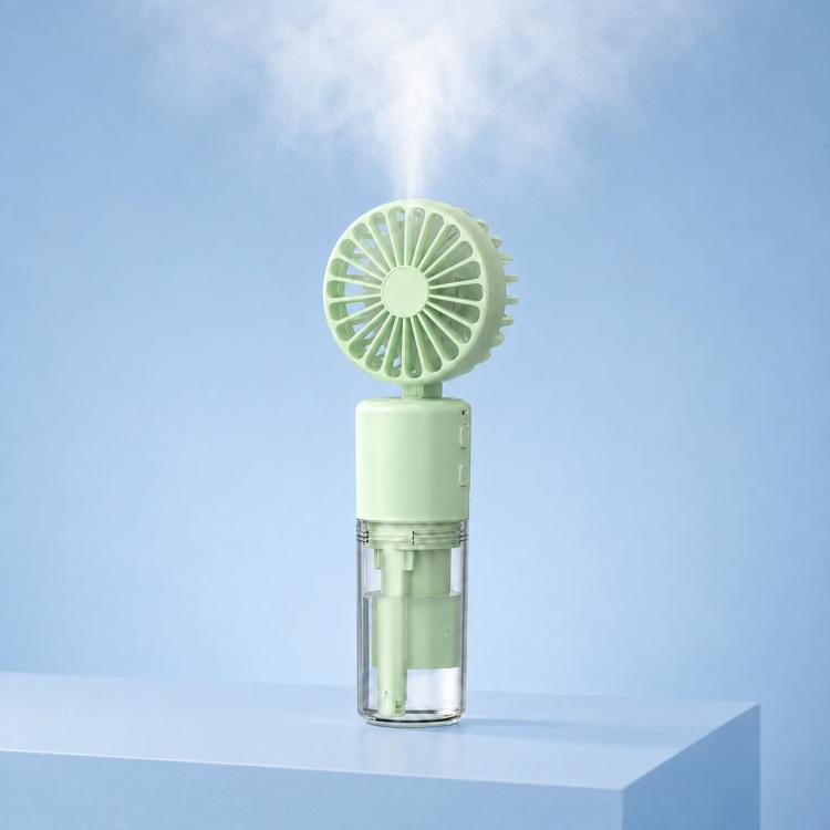Handheld Misting Fan with Neck Strap 180 Degree Foldable Portable Water Spray Fan Type-C Rechargeable Mini Personal Face Mister Fan