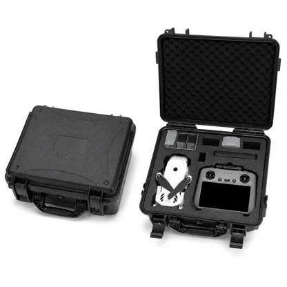 For DJI Lito 1 / X1 Drone Shockproof Safety Case Outdoor Portable Waterproof Storage B, Black No Shoulder Strap, Black With Shoulder Strap