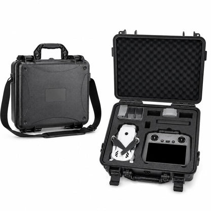 For DJI Lito 1 / X1 Drone Shockproof Safety Case Outdoor Portable Waterproof Storage B, Black No Shoulder Strap, Black With Shoulder Strap