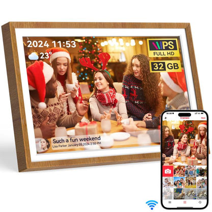 10.1 Inch Uhale Smart Cloud Photo Frame WiFi Mobile Photo Transfer Touchscreen Digital Signage, EU Plug, UK Plug, US Plug, AU Plug
