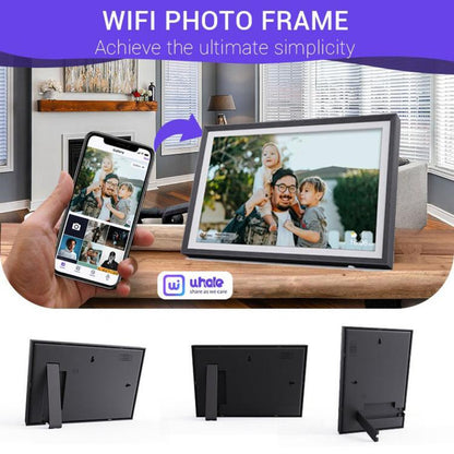 10.1 Inch Uhale Smart Cloud Photo Frame WiFi Mobile Photo Transfer Touchscreen Digital Signage, EU Plug, UK Plug, US Plug, AU Plug