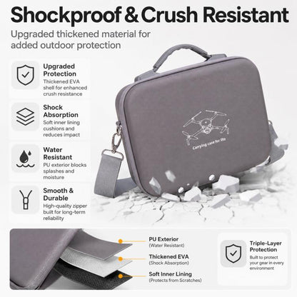 For DJI Lito 1 Drone & Standard Remote Control Storage Bag Outdoor Portable Shoulder Bag