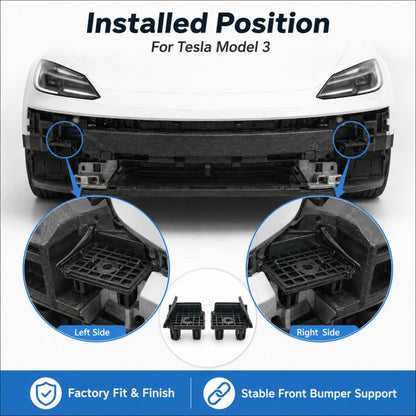 For Tesla Model 3 Front Bumper Bracket 1084171-00-F / 1084172-00, 1084171-00-F / 1084172-00