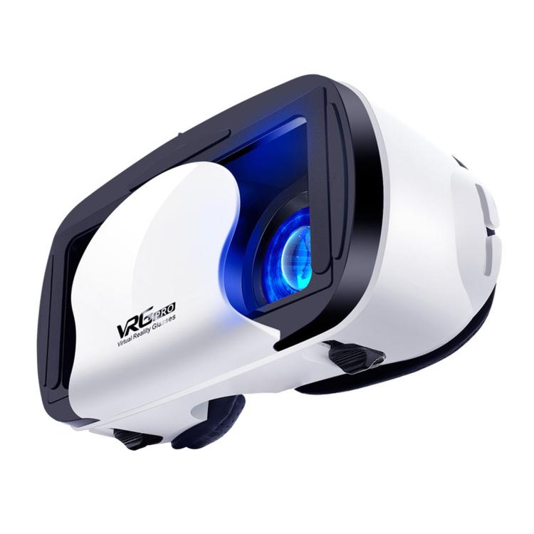 VRG Pro Mobile 3D Virtual Reality Smart VR Goggles, Blue Light (Black), No Blue Light (Black), Blue Light (White)