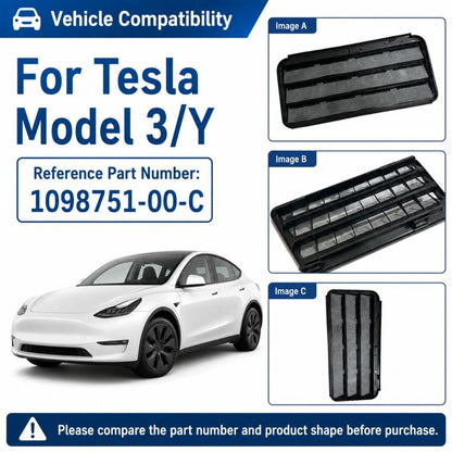 For 2017-2023 Tesla Model 3 / Y Rear Fender Air Vents 1098751-00-C, 1098751-00-C
