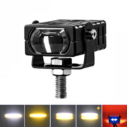 Aluminum Alloy Motorcycle Grille Spotlights Warning Lights