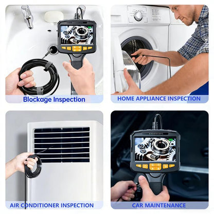 Endoscope Camera With 4.3 inch IPS HD Screen Borescope Camera HD1080P IP67 Waterproof Inspection Camera, NK008S 2m Cable Length 5.5mm Lens, NK008S 5m Cable Length 5.5mm Lens, NK008S 10m Cable Length 5.5mm Lens, NK008S 2m Cable Length 8mm Lens
