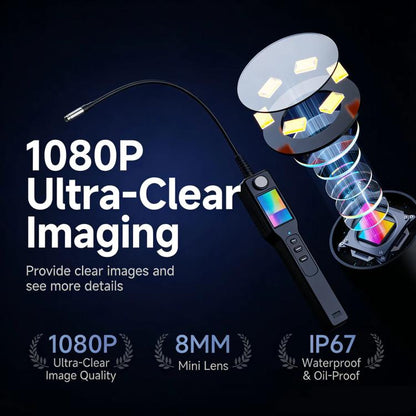 Endoscope Camera With 4.3 inch IPS HD Screen Borescope Camera HD1080P IP67 Waterproof Inspection Camera, NK008S 2m Cable Length 5.5mm Lens, NK008S 5m Cable Length 5.5mm Lens, NK008S 10m Cable Length 5.5mm Lens, NK008S 2m Cable Length 8mm Lens