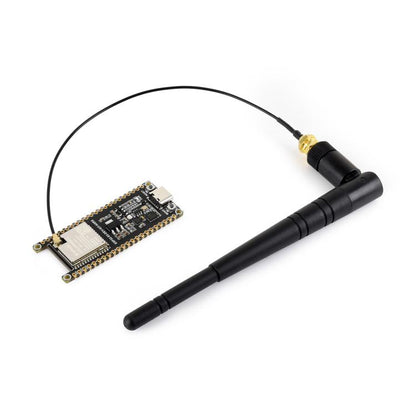 Waveshare ESP32-S3 1U-N16R8 Microcontroller 2.4GHz Wi-Fi Development Board 240MHz Dual Core Processor, Without Header, With Pre-soldered Headers
