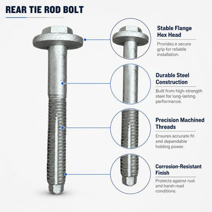 For Tesla Model 3 / 2024+ Model 3 Highland Rear Axle Tie Rod Bolt 1044406-25-C, 1044406-25-C