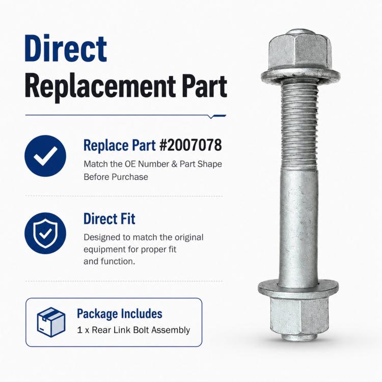 For Tesla Model S / X Rear Linkage Bolt 2007078, 2007078