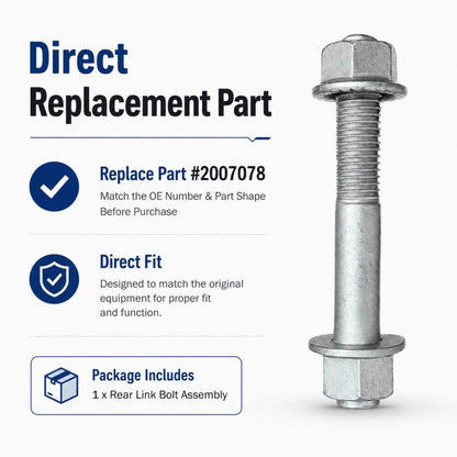 For Tesla Model S / X Rear Linkage Bolt 2007078, 2007078