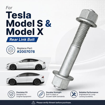 For Tesla Model S / X Rear Linkage Bolt 2007078, 2007078