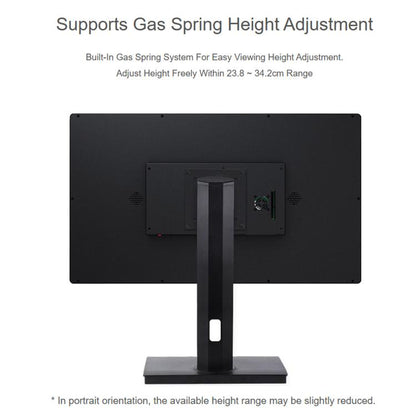 Waveshare 34443 VESA Desktop Monitor Stand For 21.5~ 27inch Monitors With 75 × 75 / 100 × 100 mm VESA Mounting Holes, 21.5~ 27inch
