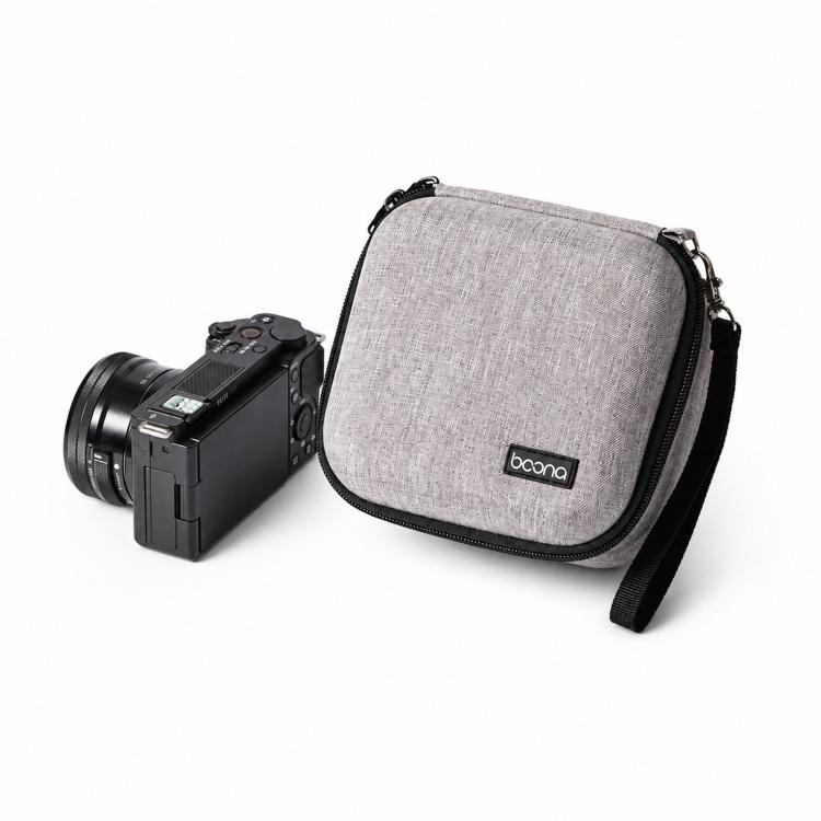 Baona BN-FH003 For Sony ZV-E10 / ZV-E10 II Hard EVA Camera Case Protective Travel Pouch With Mesh Pocket
