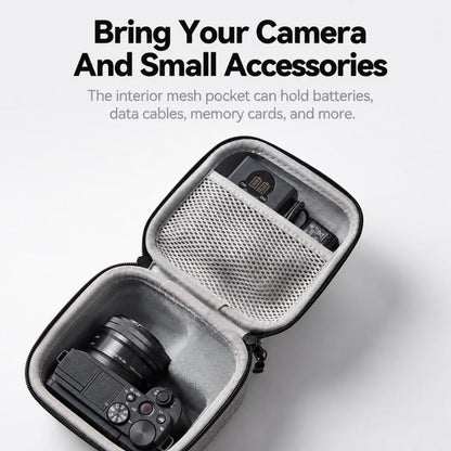 Baona BN-FH003 For Sony ZV-E10 / ZV-E10 II Hard EVA Camera Case Protective Travel Pouch With Mesh Pocket