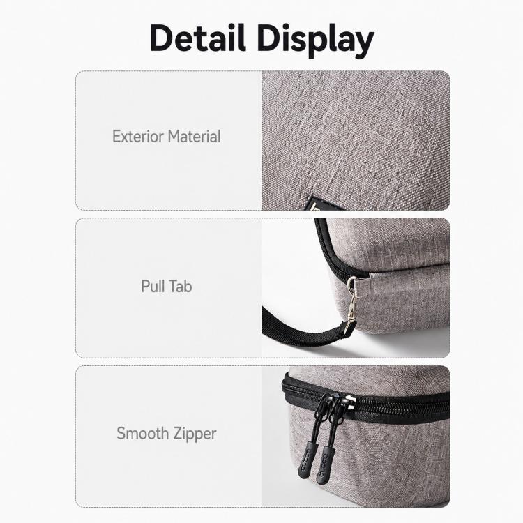 Baona BN-FH003 For Sony ZV-E10 / ZV-E10 II Hard EVA Camera Case Protective Travel Pouch With Mesh Pocket