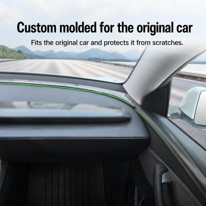 For Tesla Model Y / Y L Car Front Windshield Ambient Light Decorative Trim Strip