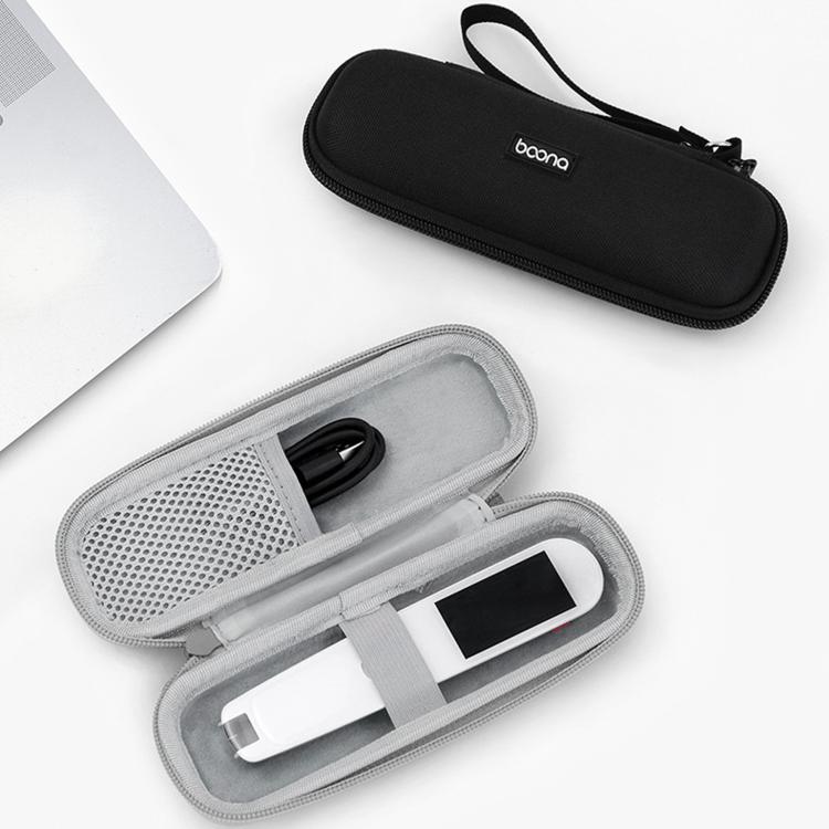 Baona BN-F033 Hard EVA Carrying Case M.2 NVMe SATA SSD Portable Travel Storage Protective Pouch Bag