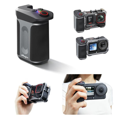 aMagisn Bluetooth Xplorer Grip Kit, For Insta360 GO Ultra