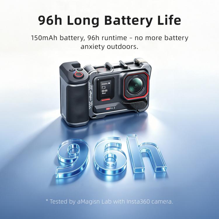 aMagisn Bluetooth Xplorer Grip Kit, For Insta360 GO Ultra