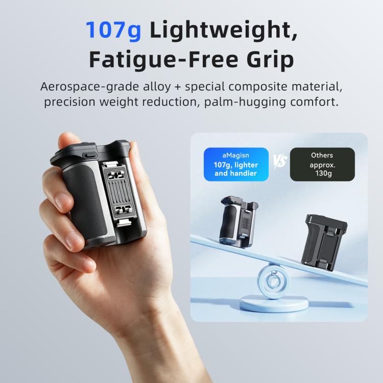 aMagisn Bluetooth Xplorer Grip Kit, For Insta360 GO Ultra