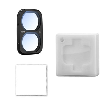 For DJI Osmo Pocket 4P BRDRC Filter Lens Protection Accessory, UV, CPL, ND16, Soft Black, Anti-Light Pollution, CPL + ND16 + Soft Black, CPL + Soft Black + Adjustable VND, CPL + Soft Black + Anti-Light Pollution + Adjustable VND