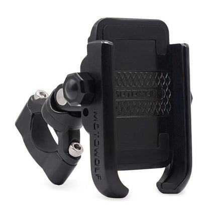 Bicycle Motorcycle Riding Navigation Aluminum Alloy Rotating Phone Holder