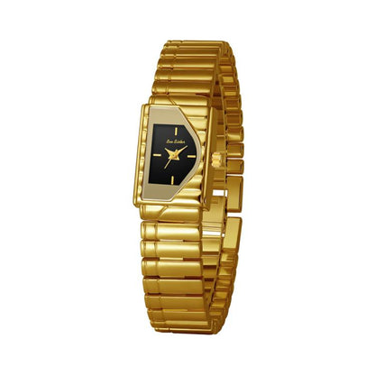 BS Bee Sister FA1927 Womens Vintage Watch Elegant Asymmetrical Geometric Quartz Watch With Metal Strap