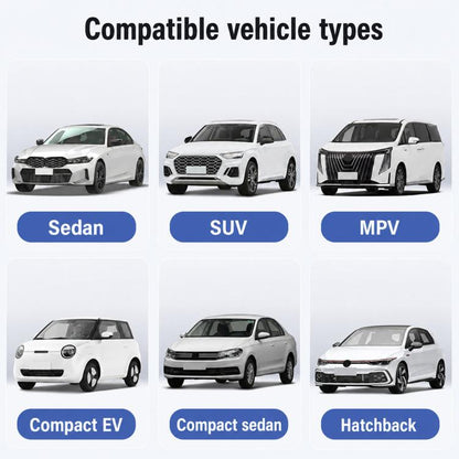 Silver Coated Car Front Windshield Sunshade Vehicle Heat Insulation Sun Shield, 140 x 80cm