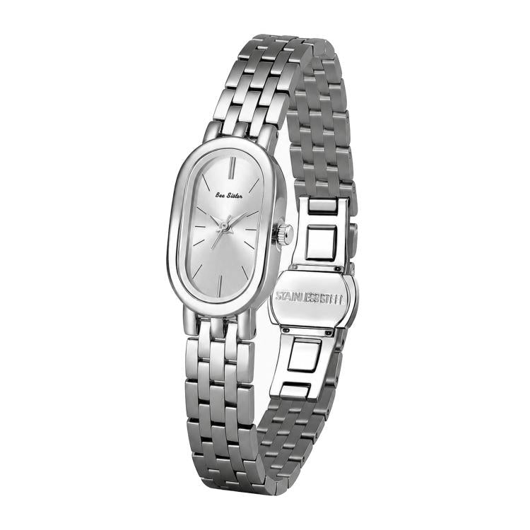 BS Bee Sister FA1905 Womens Vintage Oval Watch Quartz Dress Watch with Butterfly Clasp