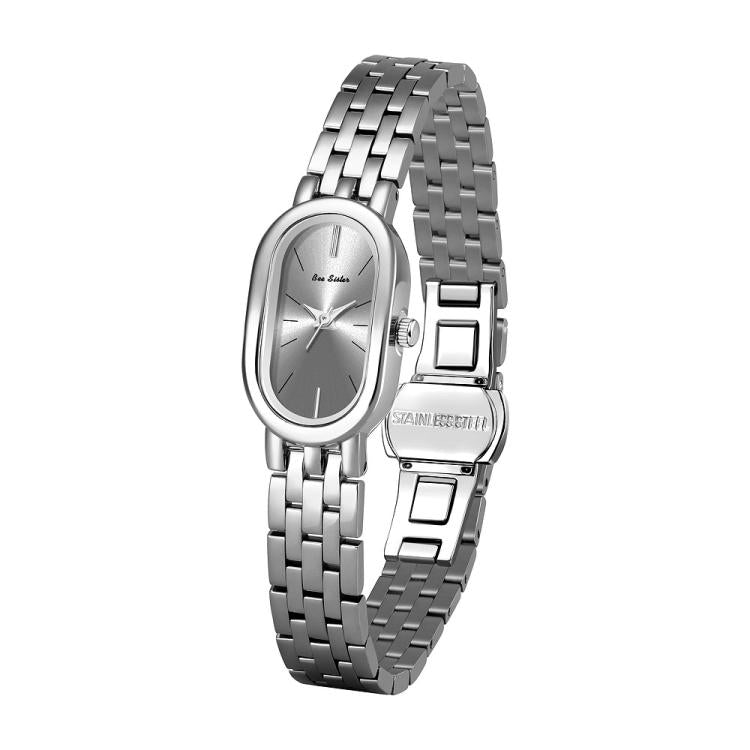 BS Bee Sister FA1905 Womens Vintage Oval Watch Quartz Dress Watch with Butterfly Clasp
