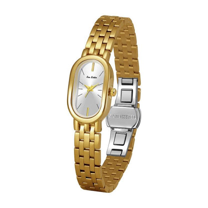 BS Bee Sister FA1905 Womens Vintage Oval Watch Quartz Dress Watch with Butterfly Clasp